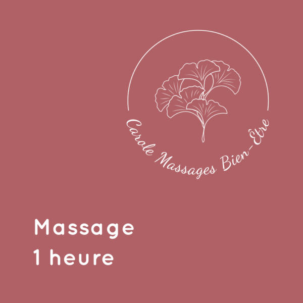 Carte cadeau Massage 1 heure